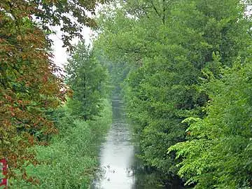 Galluner Kanal – Brücke Schöneiche / Gallun flussabwärts