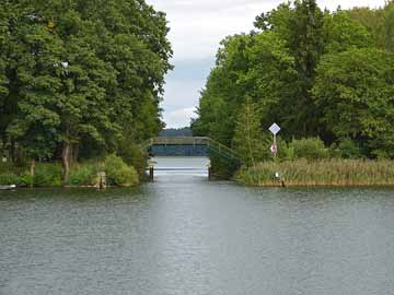 Zechliner Kanal – Zechliner Kanal, Blick vom Schwarzen See