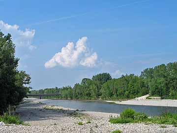 Lech – Der Lech bei Gersthofen