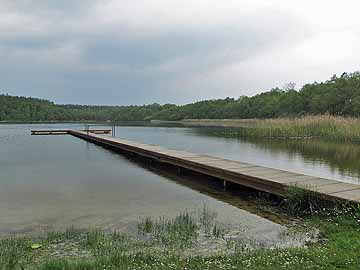 Schmiedegrundsee – kein Badewetter im Mai 2011