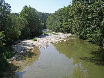 Untere Argen – Bereich unterhalb der Nieratzer Brücke