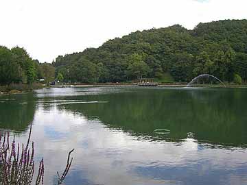 Schwanenweiher – der Weiher in West-Ost-Ausdehnung