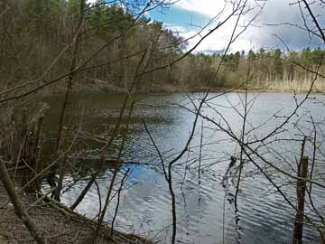 Oberkastavensee – südliches Ende des Oberkastavensees
