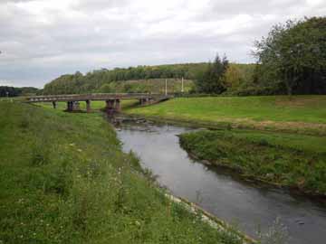 Kleine Luppe&nbsp;&ndash;&nbsp;Mündung der Kleinen Luppe in die Nahle