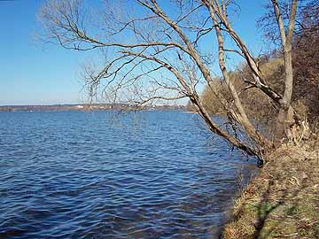 Schweriner Außensee – Blick vom Südostufer bei Rampe