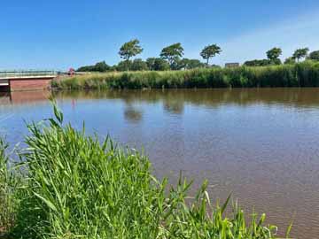 Neuharlinger Sieltief – Aufnahme Höhe Brücke Seriemer Mühle