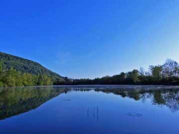 Teich Durant – Blick vom Südufer des Sees