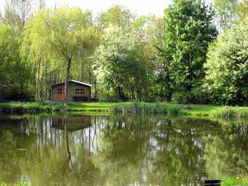 Kirchweiler Weiher – Anglerhütte am Kirchweiler Weiher