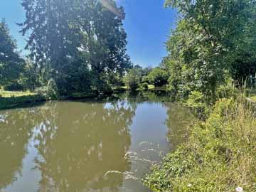 Erft&nbsp;&ndash;&nbsp;Erft oberhalb der Brücke Klosterweg