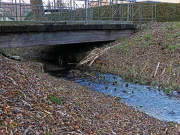 Klappgraben – kleine Brücke im Nordwesten von Neuruppin