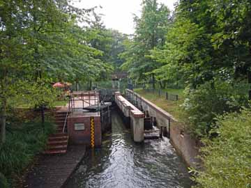 Mühlkeute – Schleuse Große Amtsmühle, Abzweig aus der Kreuzspree