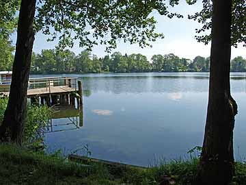 Edebergsee – Blick in den nördlichen Seebereich