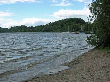 Großer Segeberger See – Bootsanleger am Nordostufer