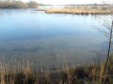 Sandwater – Ansicht von Westen nach Osten