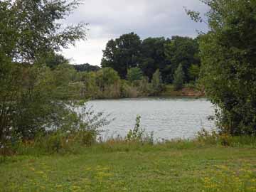 Rossenrayer See – östlicher Seebereich Höhe der Insel