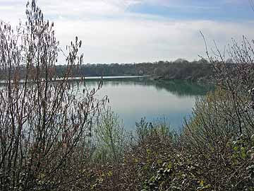 Eschmarer See – Blick in den nördlichen Seebereich