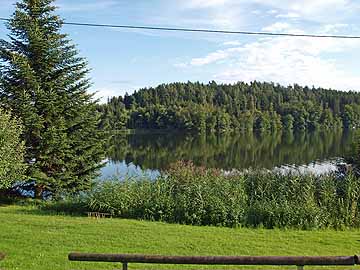 Degersee – Blick vom Nordufer Höhe Freibad