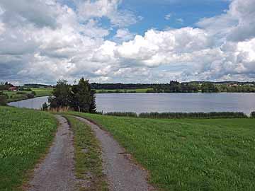 Obersee – Blick aus Osten, südlicher Seebereich