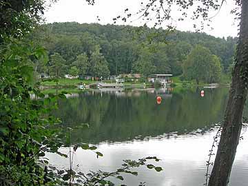 Flappachweiher – Badeanstalt am nordöstlichen Ufer