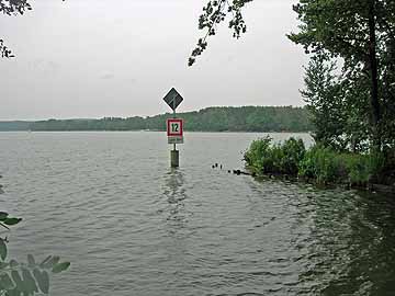 Hölzerner See – am Verbindungskanal zum Klein Köriser See