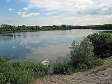 Güster Baggerseen, südwestlicher Teil – Südwestteil Baggersee Güster