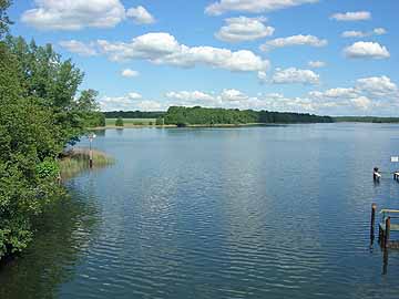 Großer Priepertsee – südl. Seebereich am Kanal