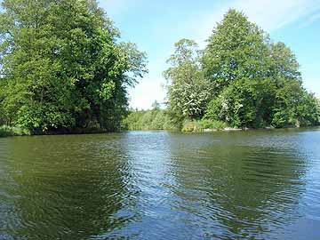 Havel – Mündung der Schwaanhavel südl. Wesenbeg