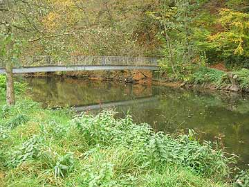 Agger – Fußgängerbrücke Höhe Ründeroth