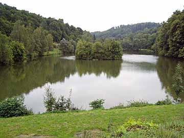 Münstersee – Münster - Angelsee mit Insel