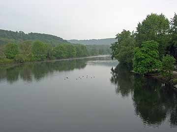 Ruhr – Brücke B54 flussabwärts