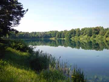 Autobahnweiher – Blick vom Ostufer Richtung Süden