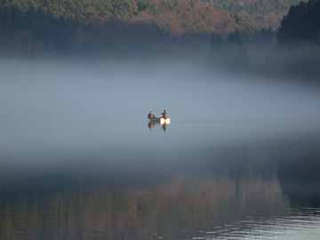 Marbach Stausee – Fischen im Dezember