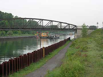 Datteln-Hamm-Kanal (DHK) – Höhe Brücke Sandbochum