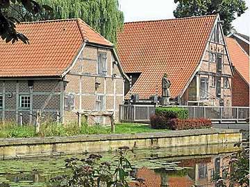 Dinkel – Wassermühle in Nienborg an der Dinkel
