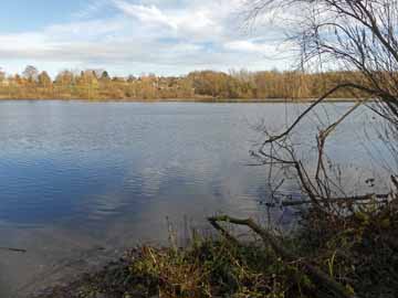 Meschesee – Blick vom Westufer des Sees