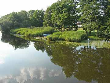 Spree – oberhalb Brücke Alt Schadow