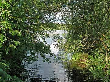 Stadtsee Plön – Verbindungskanal zum Kleinen Plöner See