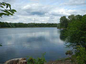 Petri See – Blick vom Südwestufer über den See