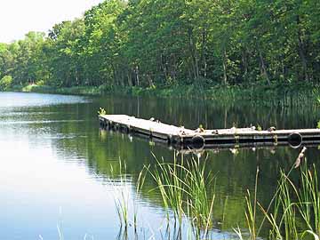 Prerower Strom – Steg östl. der Ladenstraße