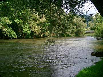 Altmühl – die Altmühl bei Kinding