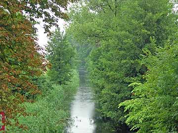 Galluner Kanal – Brücke Schöneiche / Gallun flussabwärts