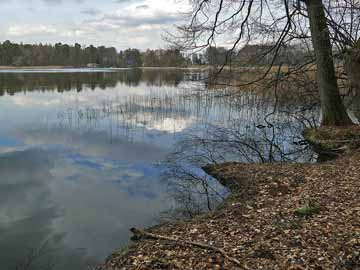 Lindesee – Blick vom Westufer Richtung Norden
