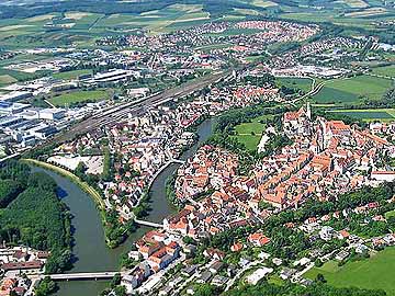 Wörnitz – Mündung in die Donau