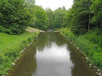 Kyll – unterhalb Kronenburger See