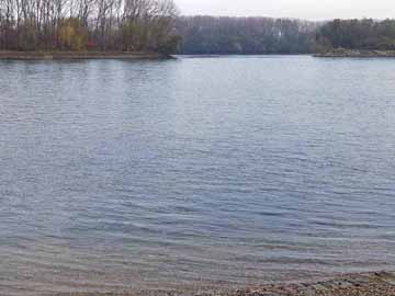 Neuer Minthe Baggersee – Blick auf den Mündungsbereich der Neuen Minthe
