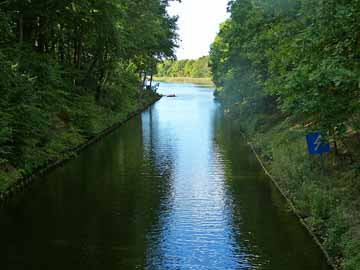 Müritz-Havel-Wasserstraße (MHW) – Blick Richtung Vilzsee