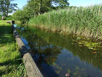 Recknitz – Wasserwanderparkplatz bei Pantlitz