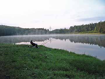 Sinterweiher – Sinterweiher im Morgengrauen