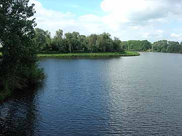 Entlastungspolder – Polder nördlich der Kreisstraße