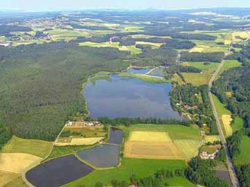 Süßenloher Weiher – Aufnahme aus süöstlicher Richtung